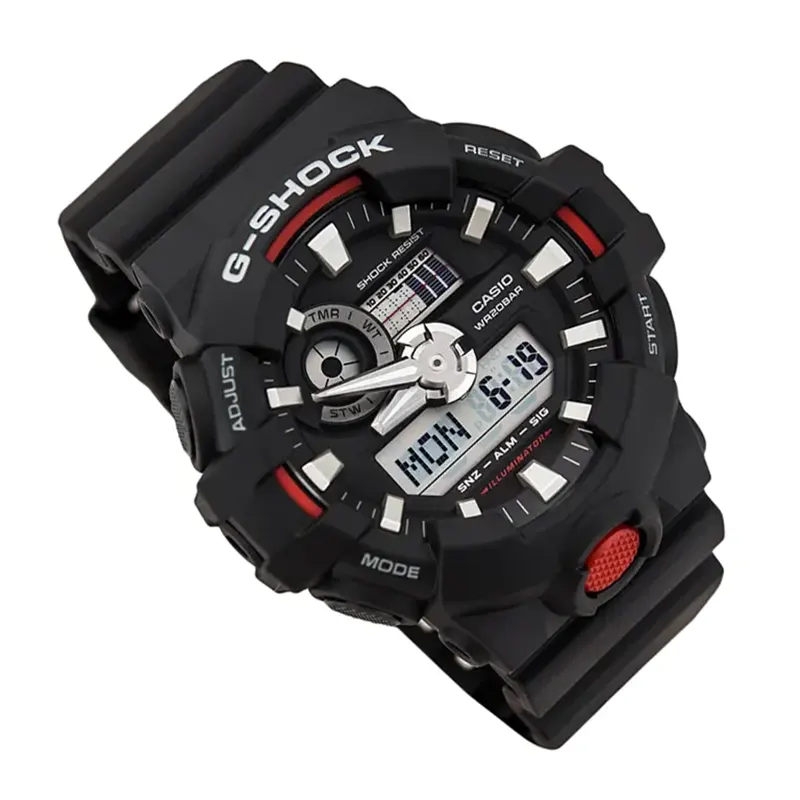 G-Shock Analog-Digital Duel Time Men's Watch- GA-700-1A